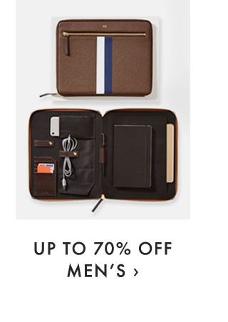 UP TO 70% OFF MEN’S ›