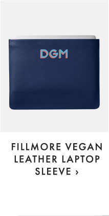 FILLMORE VEGAN LEATHER LAPTOP SLEEVE ›
