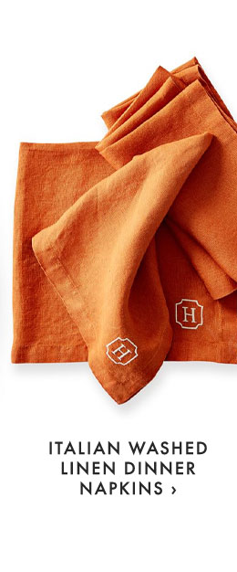 ITALIAN WASHED LINEN DINNER NAPKINS ›