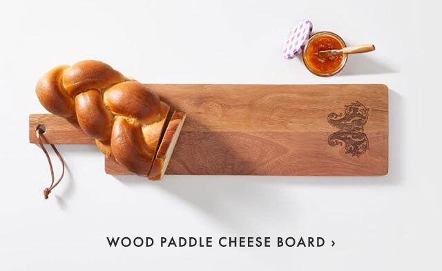WOOD PADDLE CHEESE BOARD ›
