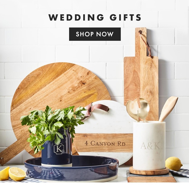 WEDDING GIFTS - SHOP NOW