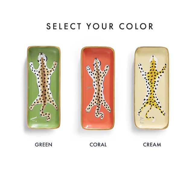 SELECT YOUR COLOR: GREEN - CORAL - CREAM