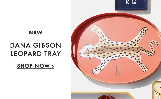 NEW - DANA GIBSON LEOPARD TRAY - SHOP NOW ›