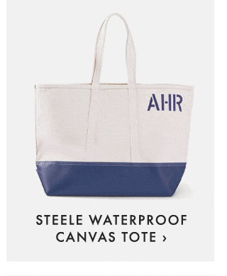 STEELE WATERPROOF CANVAS TOTE ›
