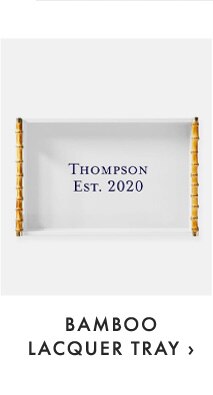 BAMBOO LACQUER TRAY ›