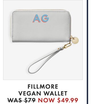 FILLMORE VEGAN WALLET - WAS $79 - NOW $49.99