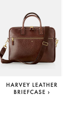 HARVEY LEATHER BRIEFCASE ›