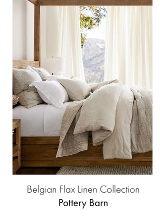 Belgian Flax Linen Collection - Pottery Barn
