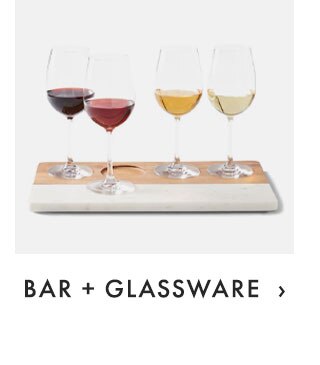 BAR + GLASSWARE ›