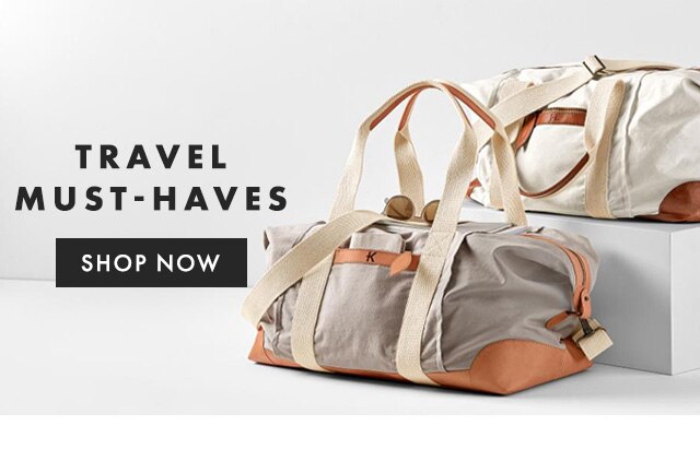 TRAVEL MUST-HAVES - SHOP NOW