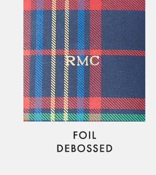 FOIL DEBOSSED