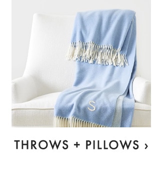 THROWS + PILLOWS ›