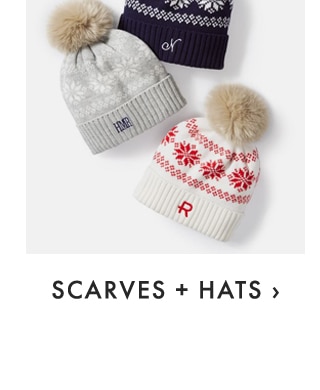 SCARVES + HATS ›