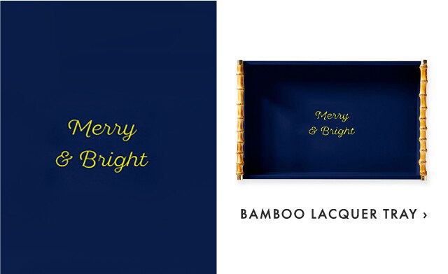 BAMBOO LACQUER TRAY ›