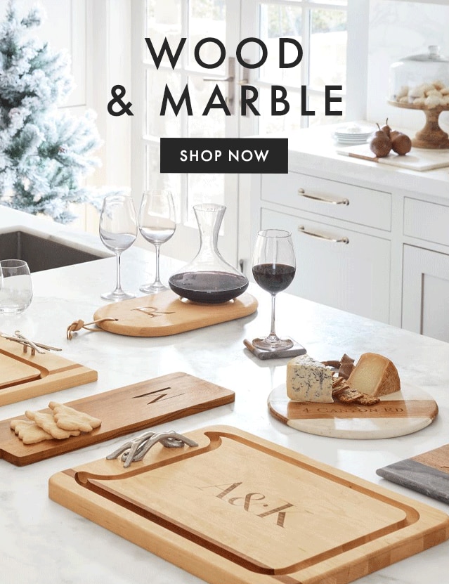 NEW WOOD & MARBLE - SHOP NOW