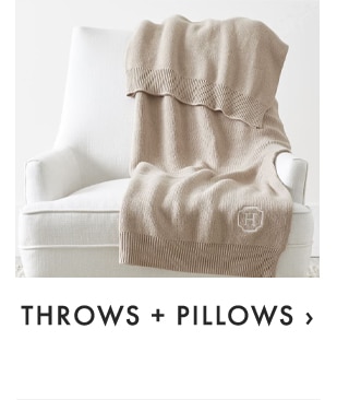 THROWS + PILLOWS ›