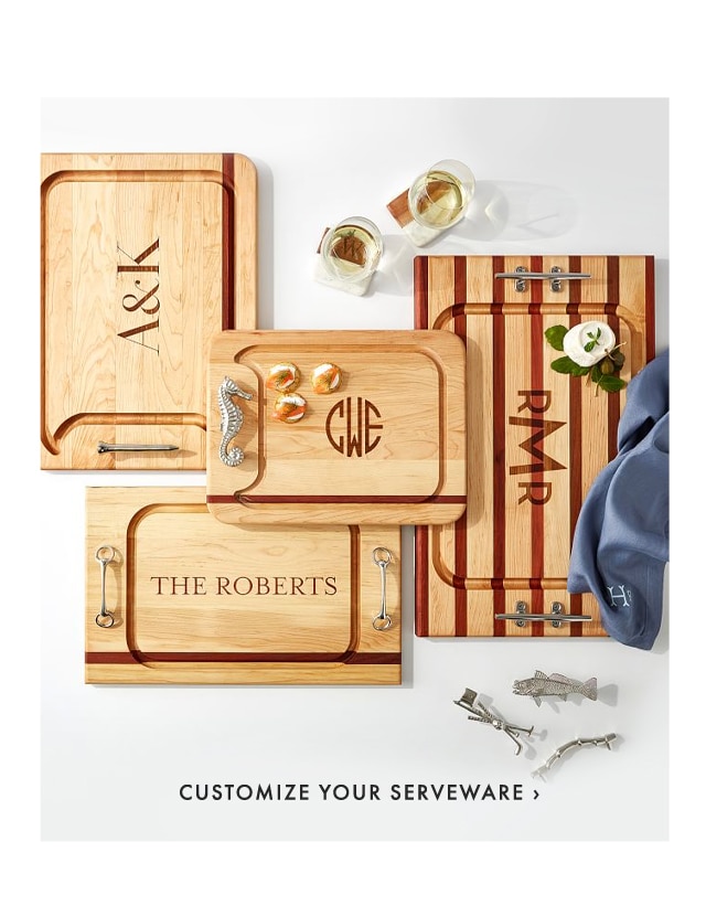 CUSTOMIZE YOUR SERVEWARE ›