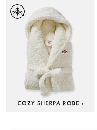 COZY SHERPA ROBE ›