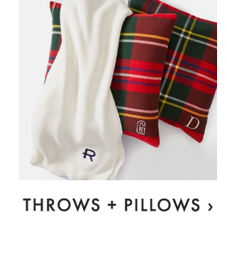 THROWS + PILLOWS ›