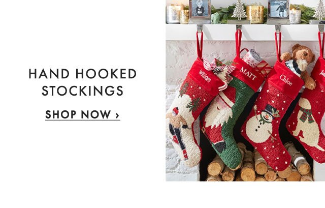 HAND HOOKED STOCKINGS - SHOP NOW ›