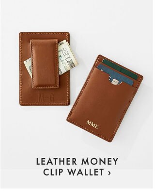 LEATHER MONEY CLIP WALLET ›