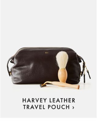 HARVEY LEATHER TRAVEL POUCH ›