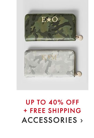 UP TO 40% OFF + FREE SHIPPING ACCESSORIES ›
