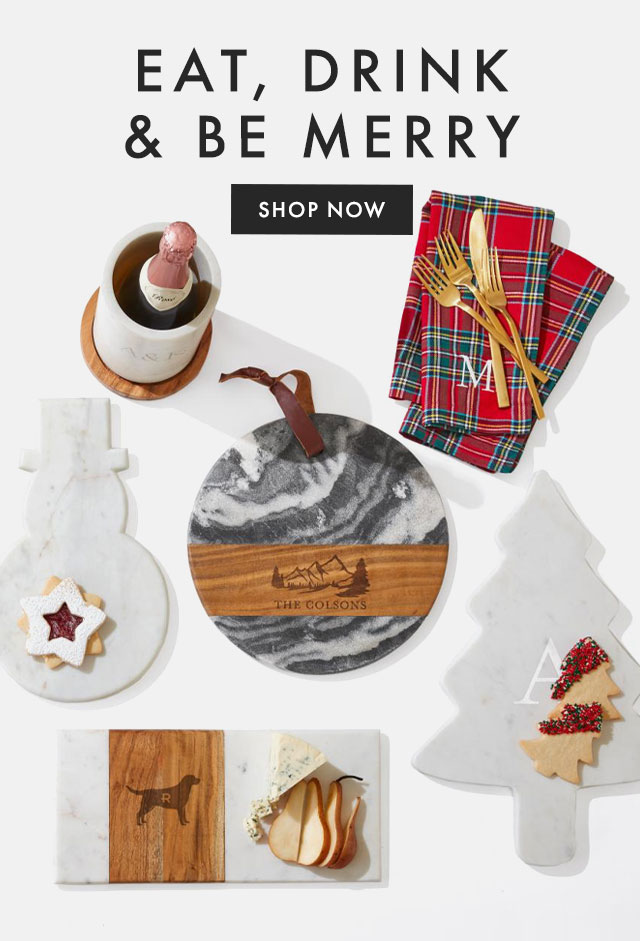 EAT, DRINK & BE MERRY - SHOP NOW