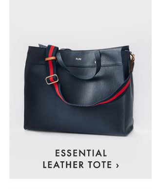 ESSENTIAL LEATHER TOTE ›