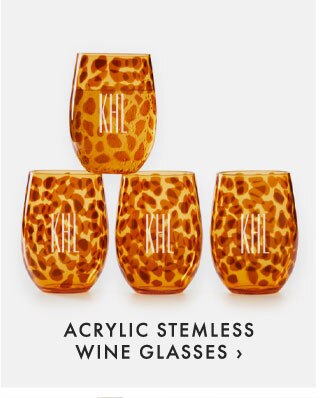 ACRYLIC STEMLESS WINE GLASSES ›