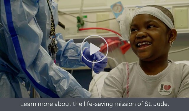 Learn more about the life-saving mission of St. Jude.