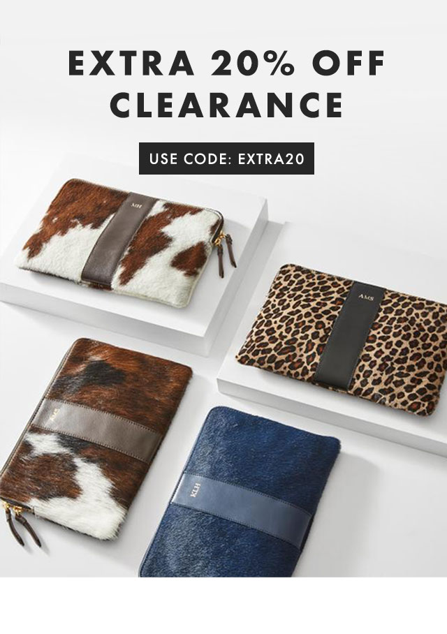 EXTRA 20% OFF CLEARANCE - USE CODE: EXTRA20