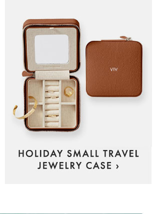 HOLIDAY SMALL TRAVEL JEWELRY CASE ›