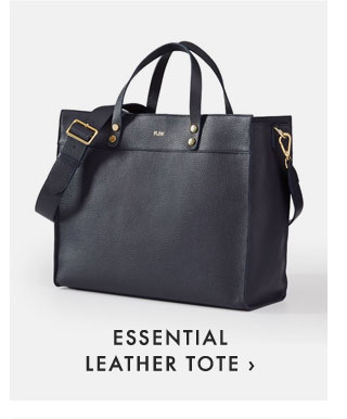 ESSENTIAL LEATHER TOTE ›