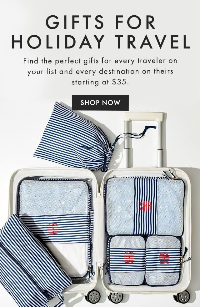 TRAVEL GIFTS UNDER $100 - Find the perfect gifts for every traveler on your list and every destination on theirs. - SHOP NOW