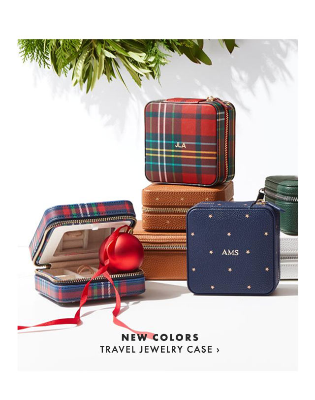 NEW COLORS TRAVEL JEWELRY CASE ›