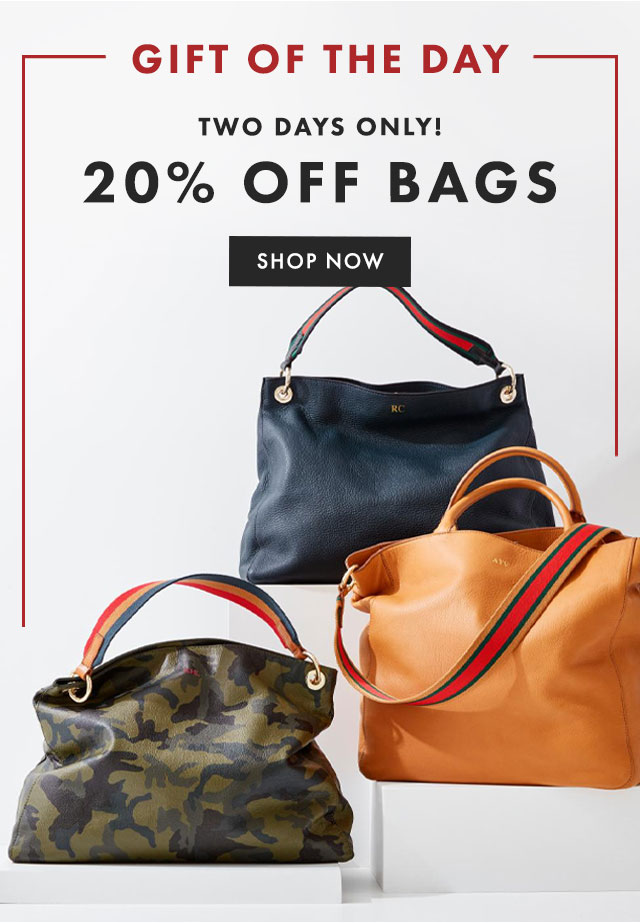 YOUR BAG, YOUR WAY - SHOP NOW