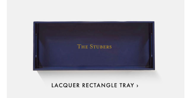 LACQUER RECTANGLE TRAY ›