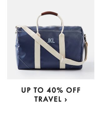 UP TO 40% OFF TRAVEL ›