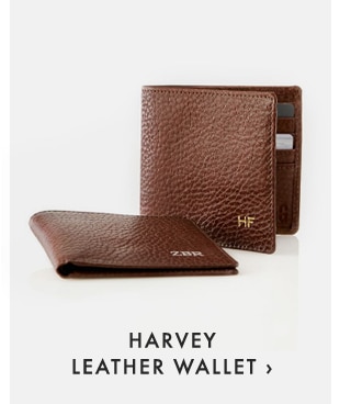 HARVEY LEATHER WALLET ›