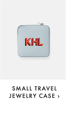 SMALL TRAVEL JEWELRY CASE ›