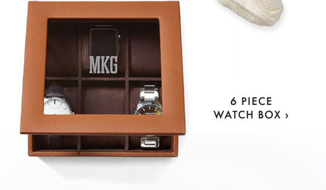 6 PIECE WATCH BOX ›