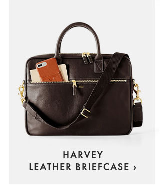 HARVEY LEATHER BRIEFCASE ›