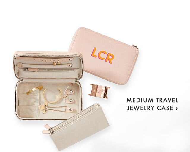 MEDIUM TRAVEL JEWELRY CASE ›