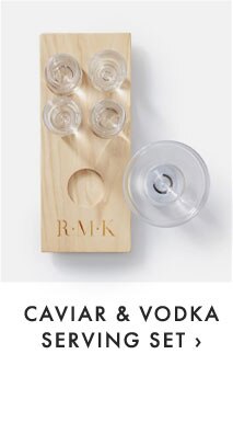 CAVIAR & VODKA SERVING SET ›