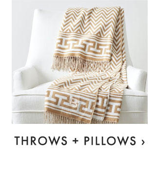 THROWS + PILLOWS ›