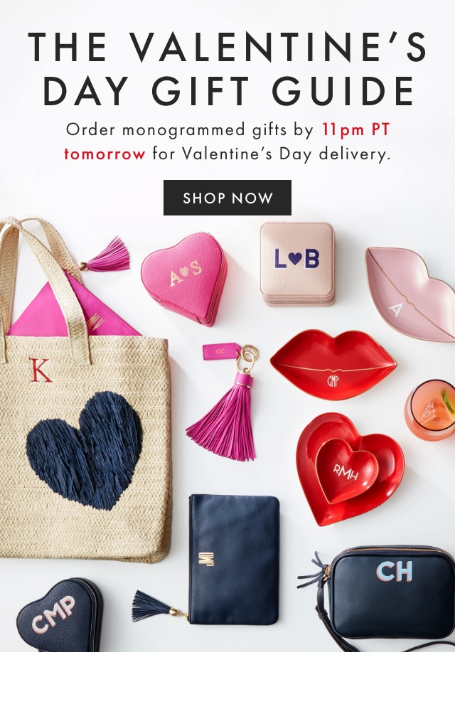 THE VALENTINE’S DAY GIFT GUIDE - Find everything you need to celebrate the ones you love. - SHOP NOW