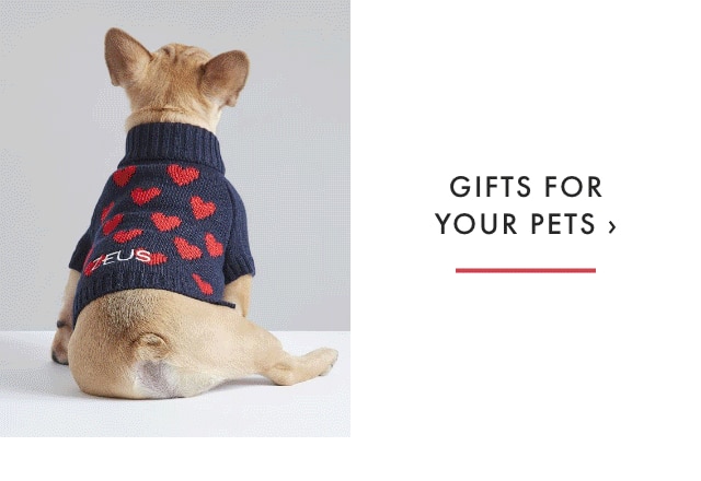 GIFTS FOR YOUR PETS ›