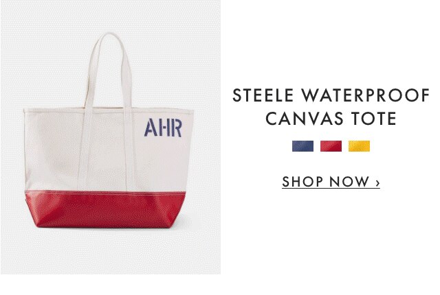 STEELE WATERPROOF CANVAS TOTE - SHOP NOW ›