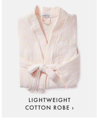 LIGHTWEIGHT COTTON ROBE ›